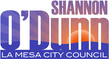 Designed for a political campaign for the La Mesa City Council